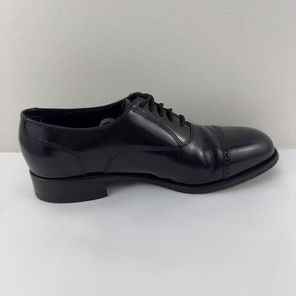 Florsheim Lexington‎ cap toe black oxford M-8.5 - Picture 5 of 9